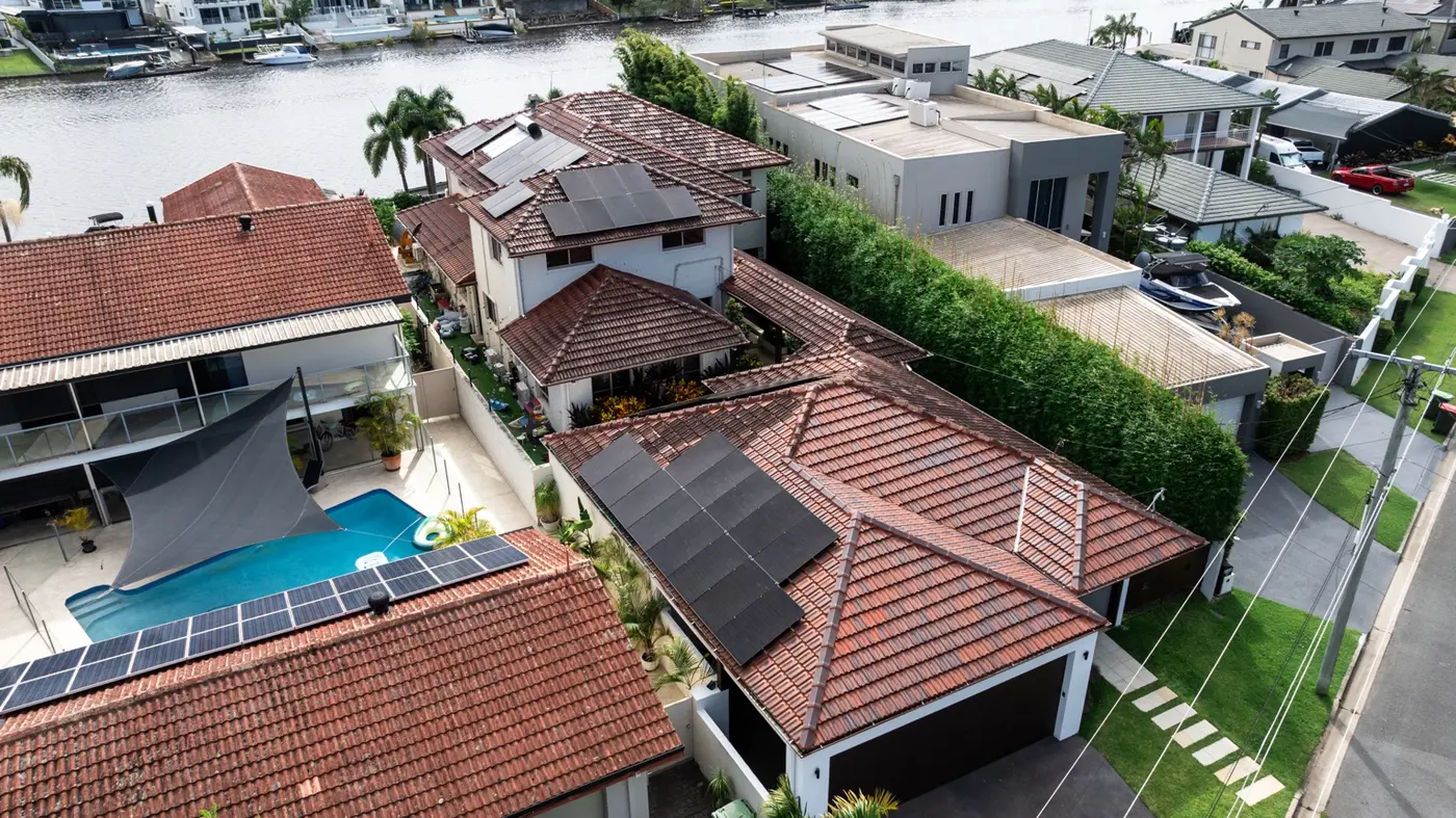 Solar panels installation by Enervia